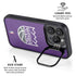 NBA Sacramento Kings Distressed iPhone 15 Pro Kickstand Case